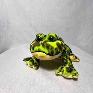 Webkinz by Ganz Spotted Green Bull Frog with Tag
